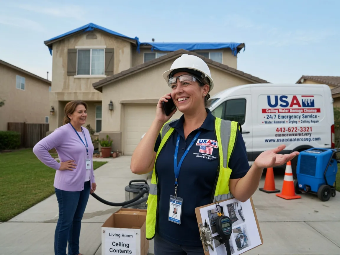 Ceiling Water Damage Restoration Waupaca, WI FAQs